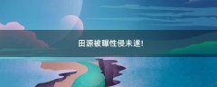 田源被曝性侵未遂!