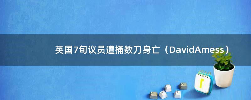 英國(guó)7旬議員遭捅數(shù)刀身亡（David Amess）