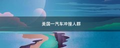 美國一汽車沖撞人群