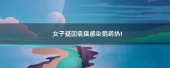 女子疑因吸貓感染鸚鵡熱!