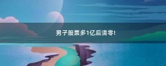 男子股票多1億后清零!
